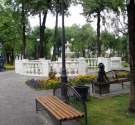 Александровский сад в Тюмени