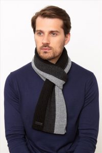 Выбираем шерстяной мужской шарф?