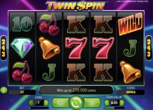 Как играть в слот онлайн Twin Spin?